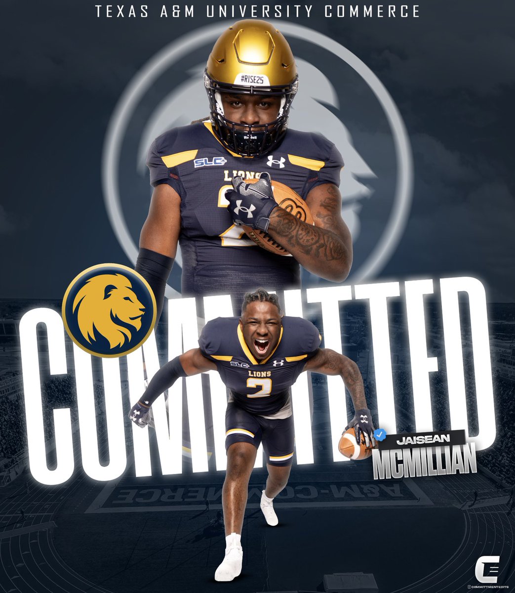 It hits different when they thought that you’ll never see the light again…Done deal🤝 #goddid🙏🏽 1000% Committed <a href="/Lions_FB/">East Texas A&M Football</a>