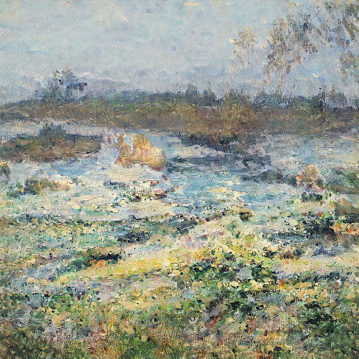 This artwork was created by AI, drawn by hand, buy it on <a href="/OpenSea/">OpenSea</a> and receive the hand-drawn oil painting, we can customize any oil painting, opensea.io/assets/ethereu… ... #NFT #aiart #contemporaryart #oilpainting