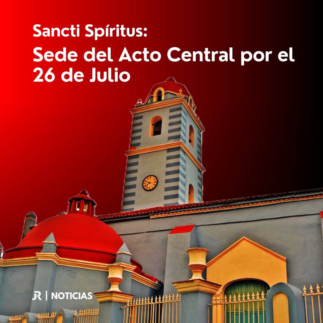 ¡Sancti Spíritus, sede del 26! 

Felicidades espirituanos porque en medio de tantas complejidades demuestran que #SíSePuede. Los indicadores de la provincia avanzan, no sin problemas aún por resolver. 

Que la energía de los moncadistas nos siga impulsando a lograr un mejor país.