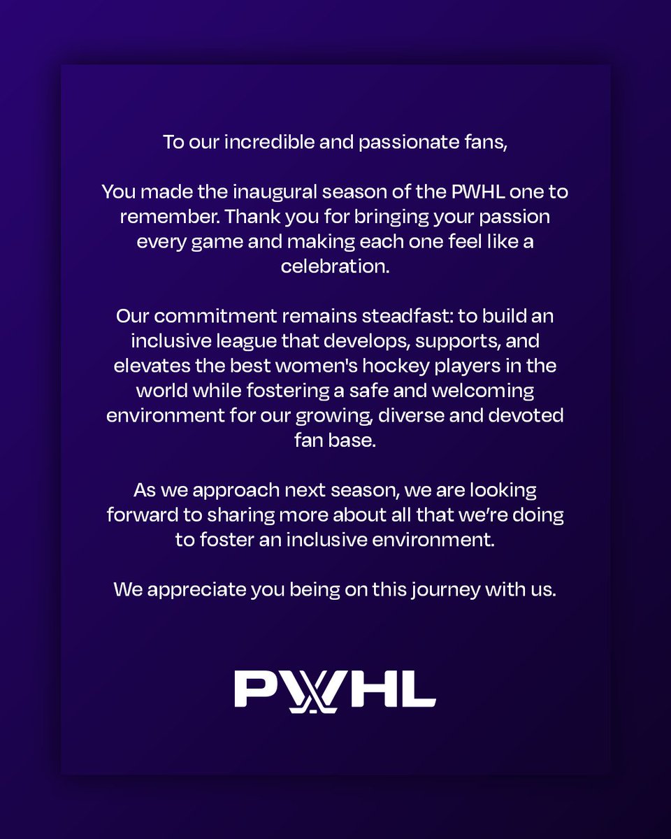 To our incredible and passionate fans: