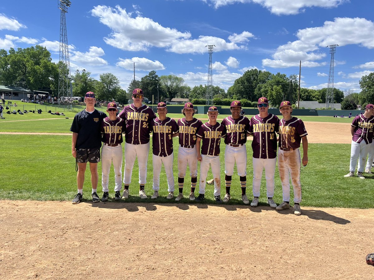 Season came to an end today with a tough loss in extras to Mankato East. Great run to the state tournament and a huge thank you to these seniors who finished their careers with another memorable season…just missing Guggs!