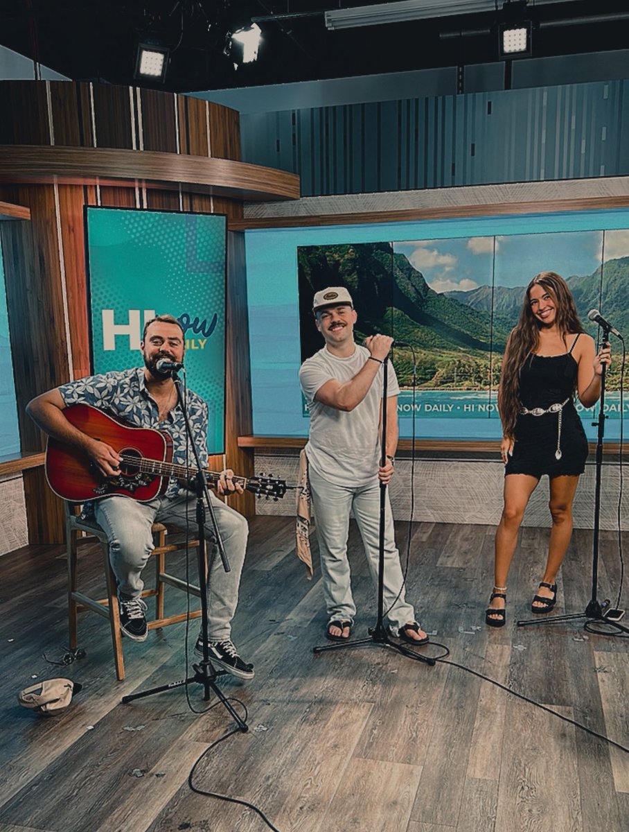 GOING LIVE ON TV IN HAWAII TODAY 🌺