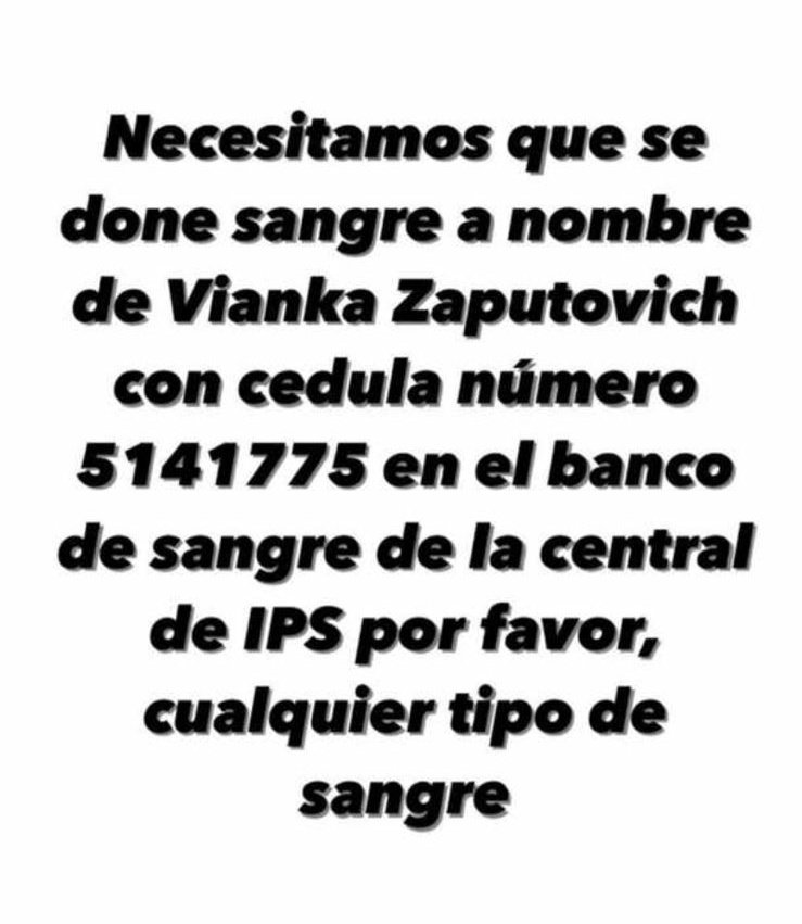 Compartan porfavor amigos!
Nuestra compa Via, necesita de nosotros 😭💔