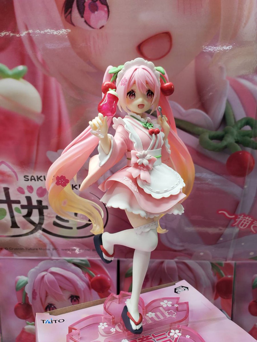 プライズ 情報】 「桜ミク Coreful フィギュア ～描き下ろし和風喫茶