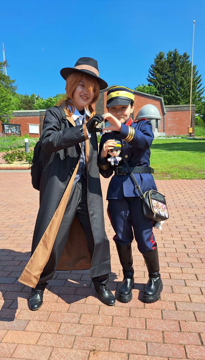 🌸中の人から🌸 網走監獄ファンの網走っ子がコスプレでご来館です！市