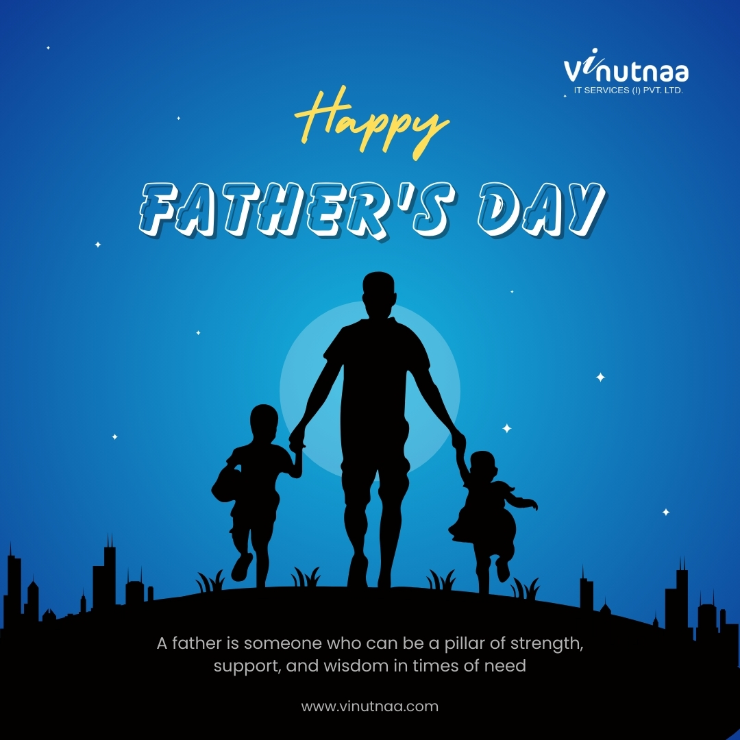 Vinutnaa wishes all fathers a Happy Father's Day! Your love, sacrifices, and endless devotion make our lives brighter and our hearts fuller. Today, we honor and celebrate you! 
#HappyFathersDay #FathersDay #DadGoals #BestDadEver #SuperDad #DadLife #FatherLove #ProudDad #MyHero