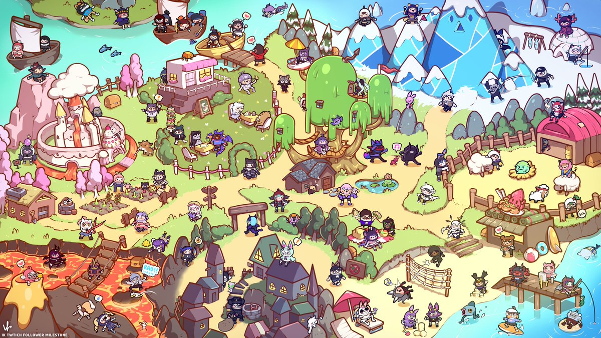 1k Followers milestone on Twitch!!! 💛Thank you everyone for the love!💋

are you able to find to solve these?
- How many chests are there?
- How many people are hiding?
- Where's Victor?