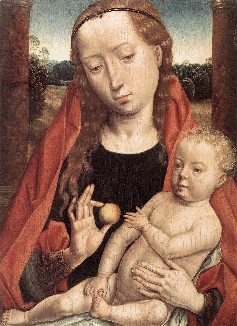 artistmemling's tweet photo. Virgin with the Child Reaching for his Toe https://t.co/F59P0ayAu2 https://t.co/qTSWPo8pc7