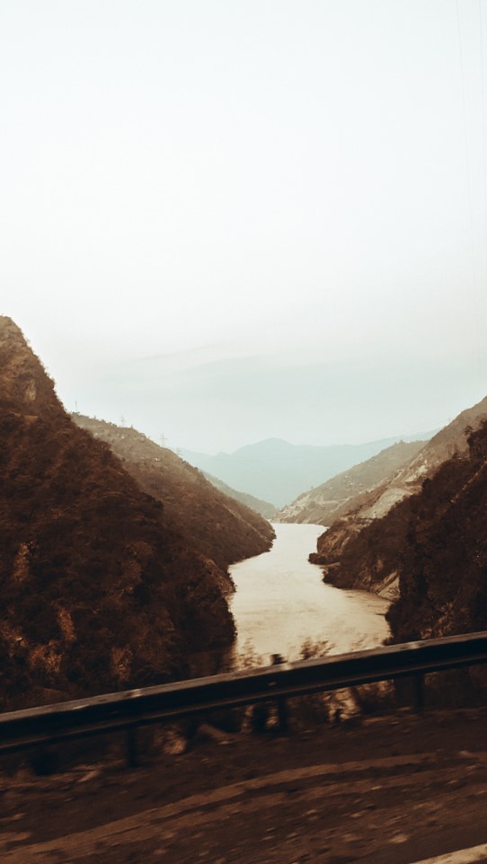 The river is everywhere.