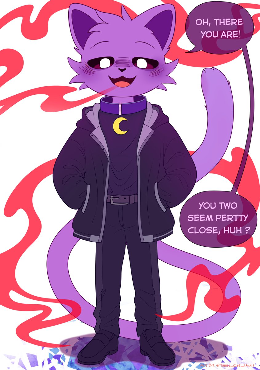 Tabby_Cat_UwU's tweet image. You Are Mine (English version)
#catnapxdogday