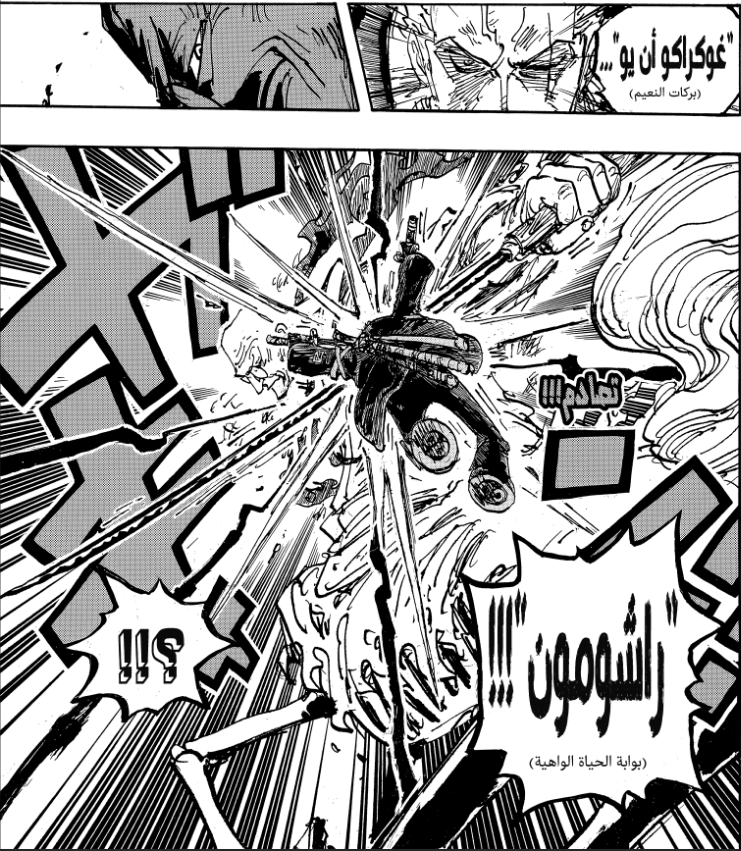 اخيرا تم انصاف زورو بالارك #حرق_ون_بيس