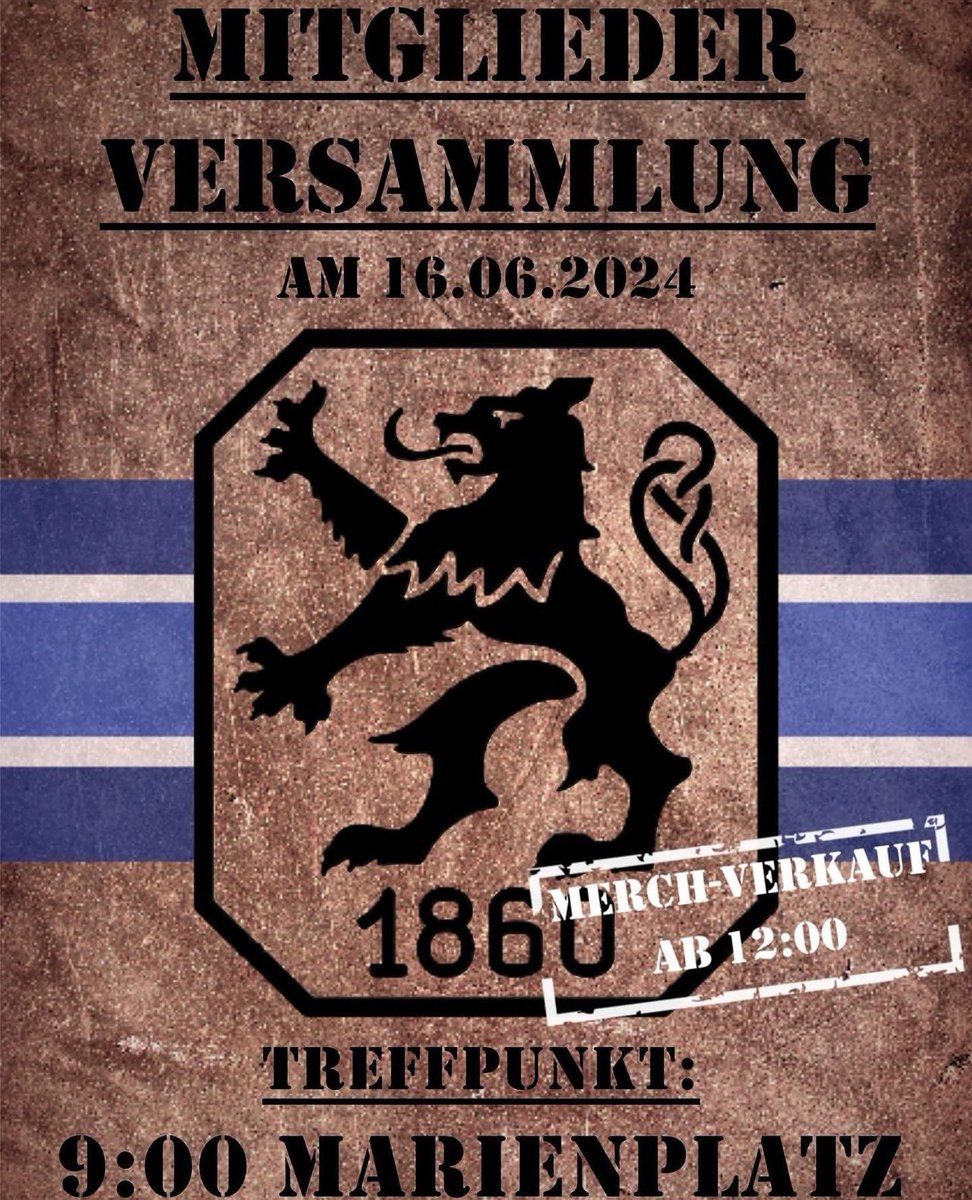 5moono's tweet photo. Morgen ist es soweit! Wahltag! Damit der ganze Spuk um das Bündnis erst mal zur Ende kommt und damit wieder Ruhe einkehrt! #tsv1860 #wsdv #keinestimmefürsBündnis https://t.co/AuNvVwrFIv