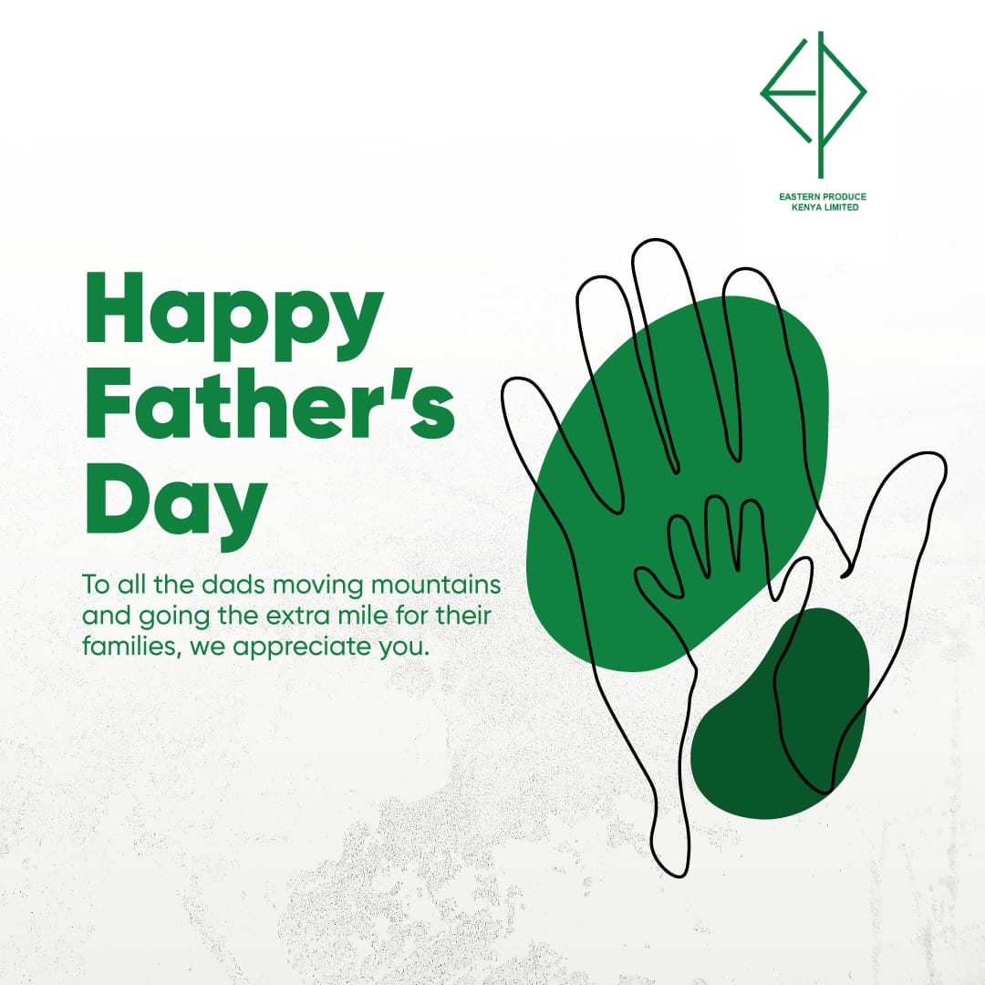 Happy Father’s Day to all fathers who go above and beyond for their families.

Your love shines through all the sacrifices you make and for that, we are eternally grateful.

#FathersDay2024 #EPK #EasternProduceKenya