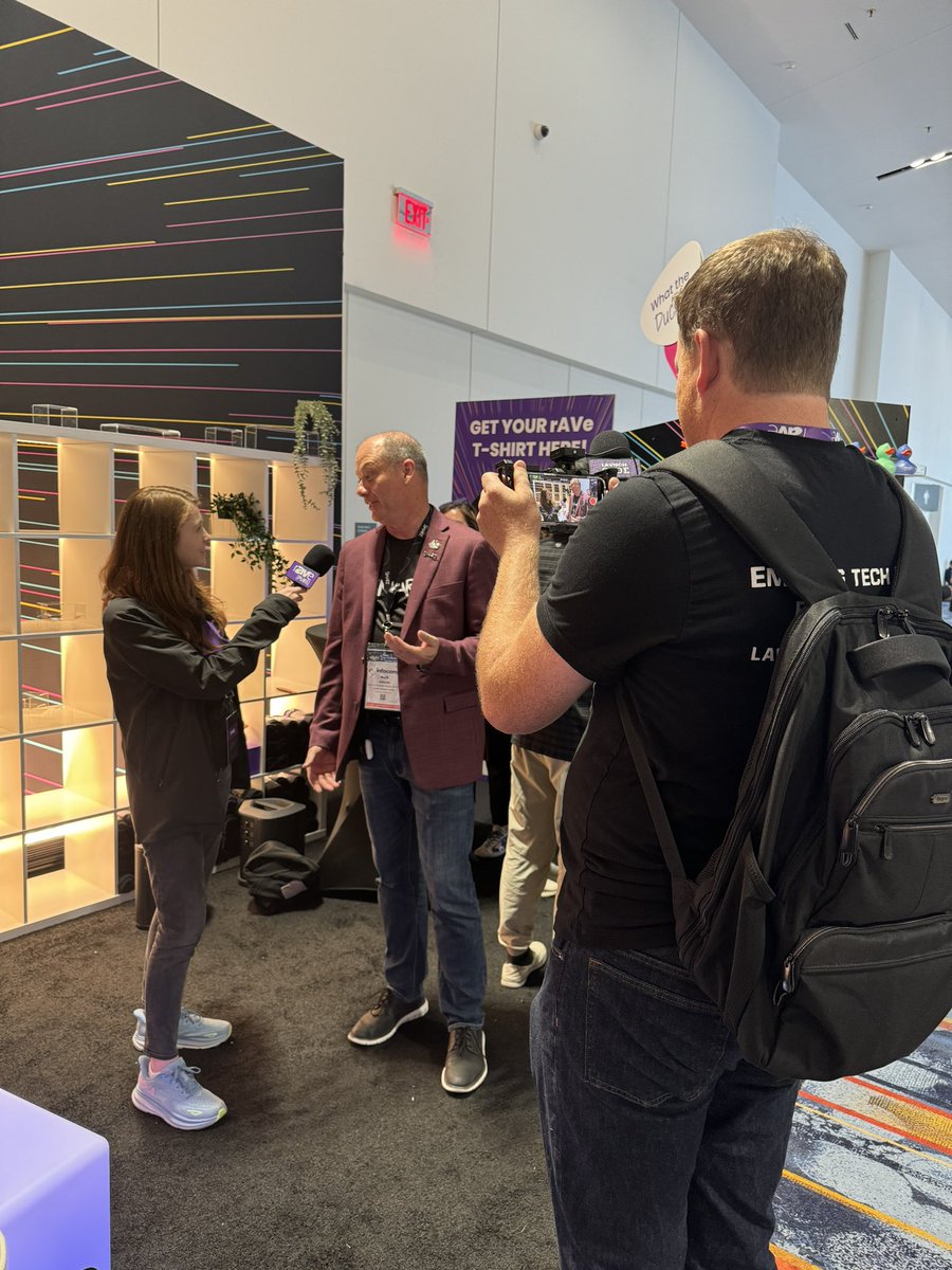 RickESMART's tweet image. What a great #infocomm24!  Great customers great resellers and of course working for the best company @SMARTCollab and I got to wrap it up with a final stop and interview with @rAVePubs  #smartforbusiness