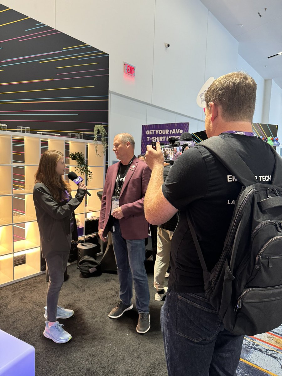 RickESMART's tweet image. What a great #infocomm24!  Great customers great resellers and of course working for the best company @SMARTCollab and I got to wrap it up with a final stop and interview with @rAVePubs  #smartforbusiness