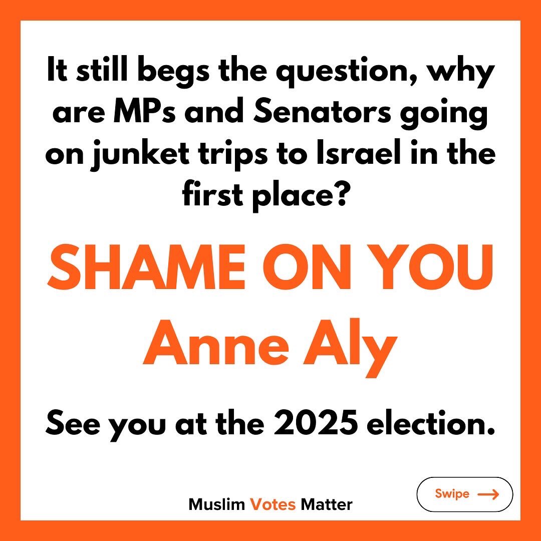 MuslimVoteAU's tweet photo. SHAME ON YOU Anne Aly. https://t.co/UjSSxa4jQK