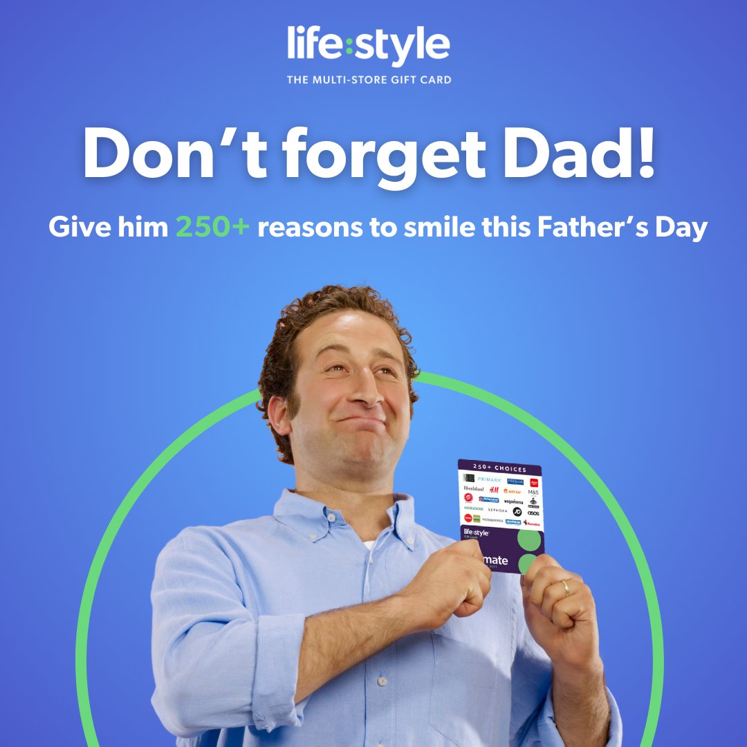 Father’s Day is just around the corner!

Tell us your favourite dad joke in the comments below and you could win a £50 Lifestyle Gift Card.

Don’t forget to: 
like
follow
retweet
#GiftBetter
tag a friend

#Prizedraw ends 23:59 15.6.24

T&amp;Cs apply 🔗 in bio
