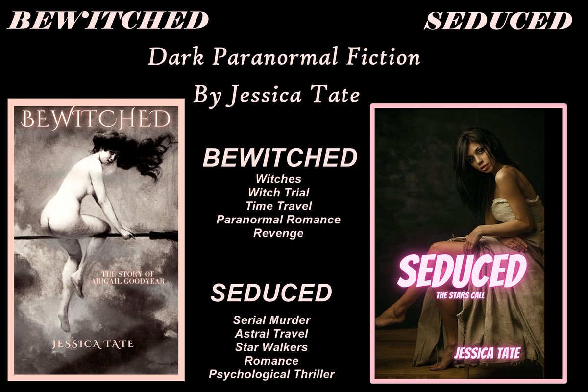 Jessica Tate. Author of BEWITCHED and SEDUCED (@jtateauthor) on Twitter photo Get to know <a href="/JTateAuthor/">Jessica Tate. Author of BEWITCHED and SEDUCED</a>
#BooksByJessica
2 dark #paranormal #fiction
BEWITCHED
amazon.com/dp/B0C1JDKQ63
SEDUCED
amazon.com/dp/B0C7JG5Z9L
A Jeep driving, outdoor loving, ghost hunting, cryptid chasing author from western PA
Seeks readers and writers
I follow back
π 4 π Get to know <a href="/JTateAuthor/">Jessica Tate. Author of BEWITCHED and SEDUCED</a>
#BooksByJessica
2 dark #paranormal #fiction
BEWITCHED
amazon.com/dp/B0C1JDKQ63
SEDUCED
amazon.com/dp/B0C7JG5Z9L
A Jeep driving, outdoor loving, ghost hunting, cryptid chasing author from western PA
Seeks readers and writers
I follow back
π 4 π