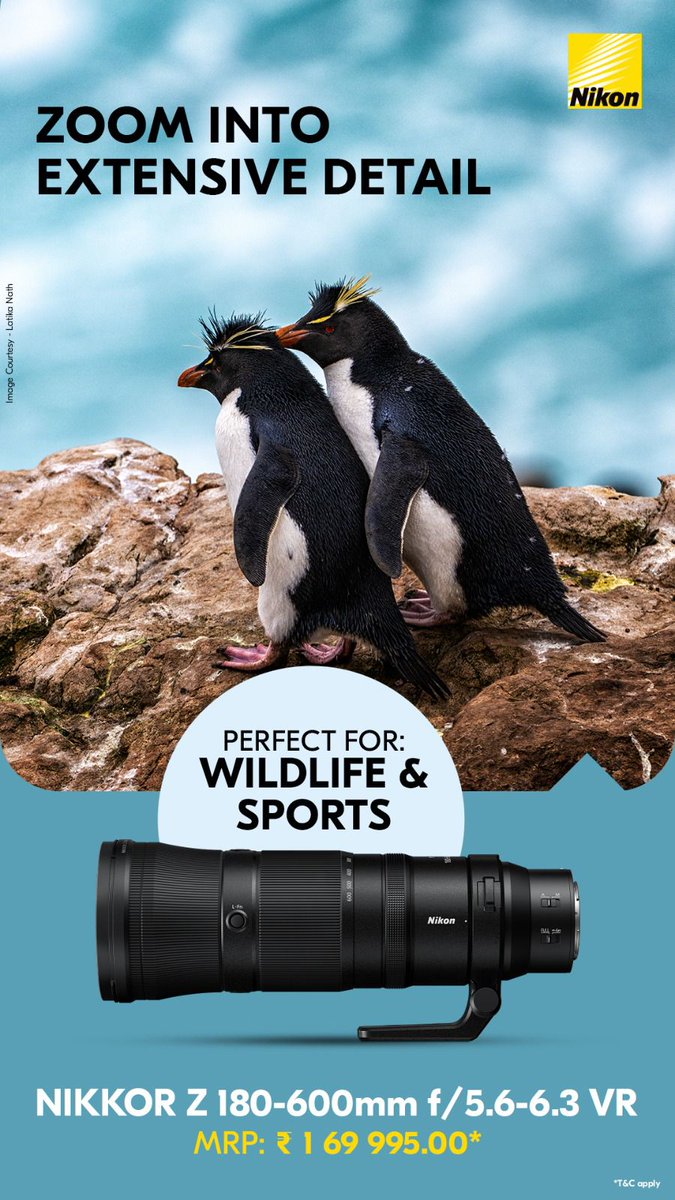 gkvalestore's tweet photo. Nikon Cameras - capturing and preserving life's meaningful moments.
Available at all G K Vale Camera Stores
Call 9741359200 for a store near you.
#nikonphotography #karnatakaphotographershub #bangaloreshopping #shutterbugsindia https://t.co/Uo2x7FyVOt