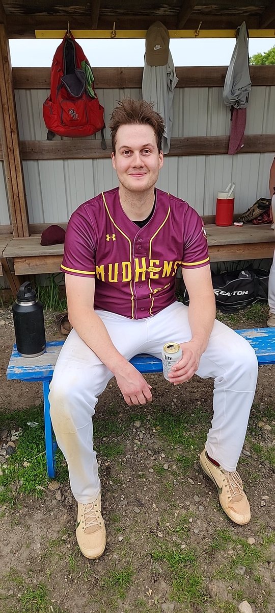 The first perfect game in Mudhens history thrown by this handsome devil with 12 K's en route to a 14-0 win #KingCanFriday