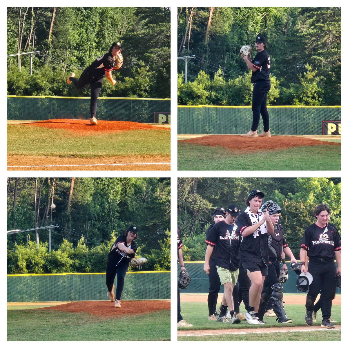 <a href="/ONSLBaseball/">Old North State League</a> Final from High Point:

Hushpuppies 15
Gliders 1

Pups pick up their first victory of the summer and <a href="/SilasKennedy14/">Silas Kennedy</a> gets the win:

6.0 IP
1 R
2 H
3 BB