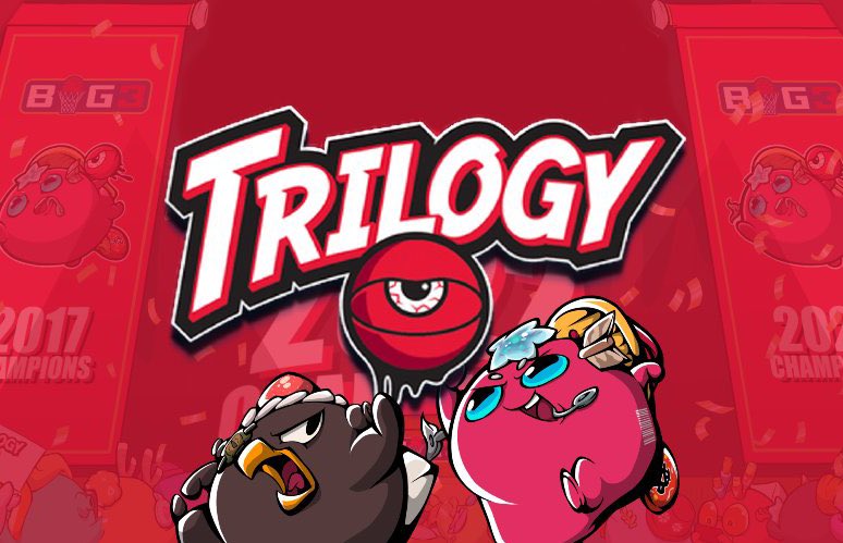 To celebrate the start of the <a href="/BIG3_Trilogy/">TRILOGY</a> season, I’m giving away 10 RON to 10 of my followers that: 

Follow and turn on notifications for  <a href="/BIG3_Trilogy/">TRILOGY</a> 
Retweet, like, bookmark this post

I heard there’ll be a change on the jerseys this year.