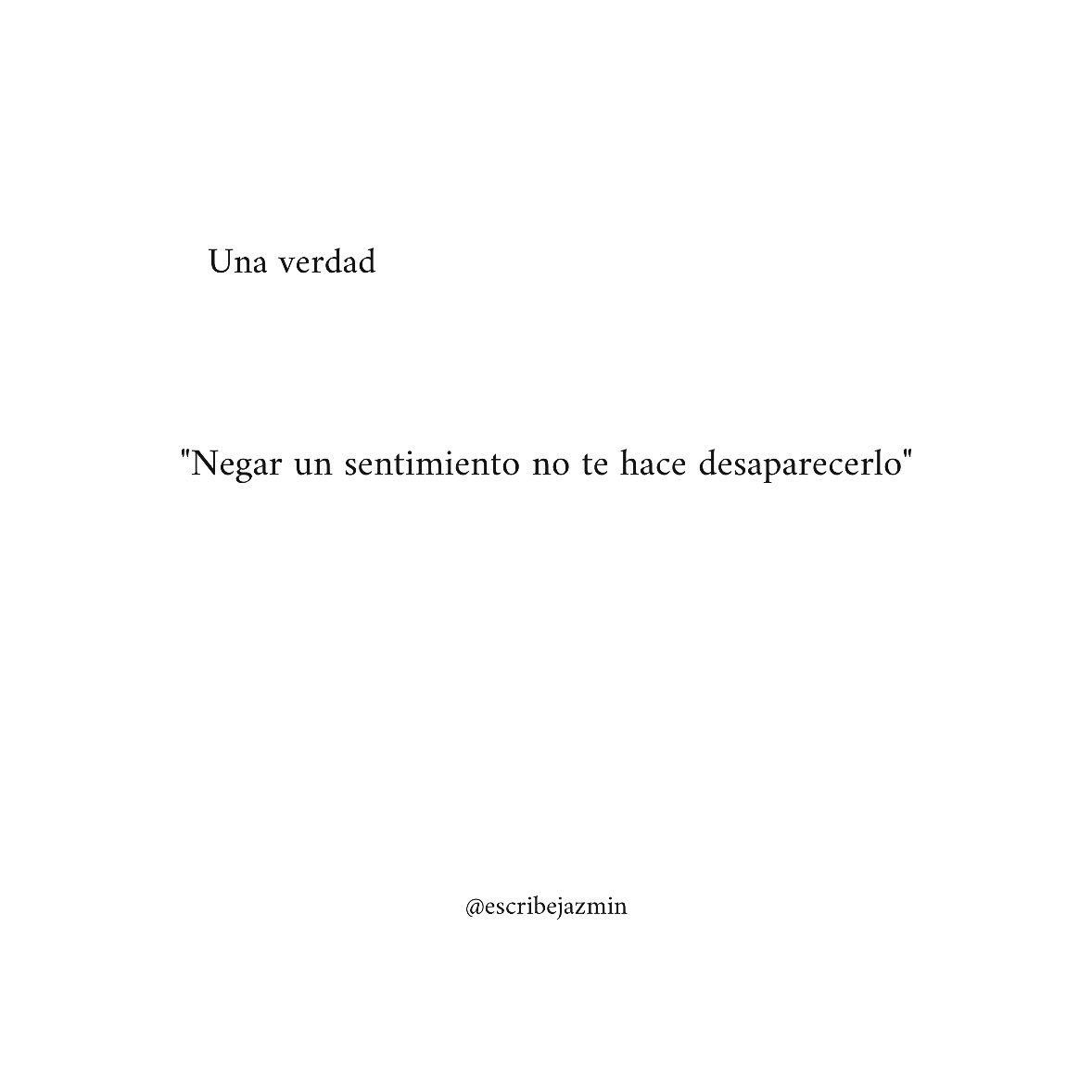 Unas cuantas verdades