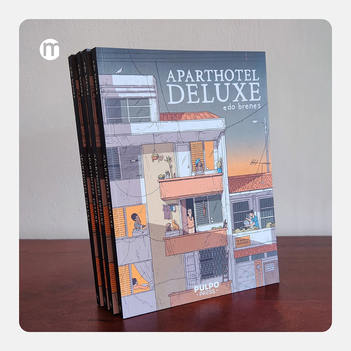 masterlitho's tweet image. Adquiera la novela gráfica gráfica &quot;Aparthotel Deluxe” contactando a @edobrenes 
Editorial @pulpopress conformada por Edo Brenes y Yoss Sánchez ⭐️✨
#ImpresoEnMasterlitho