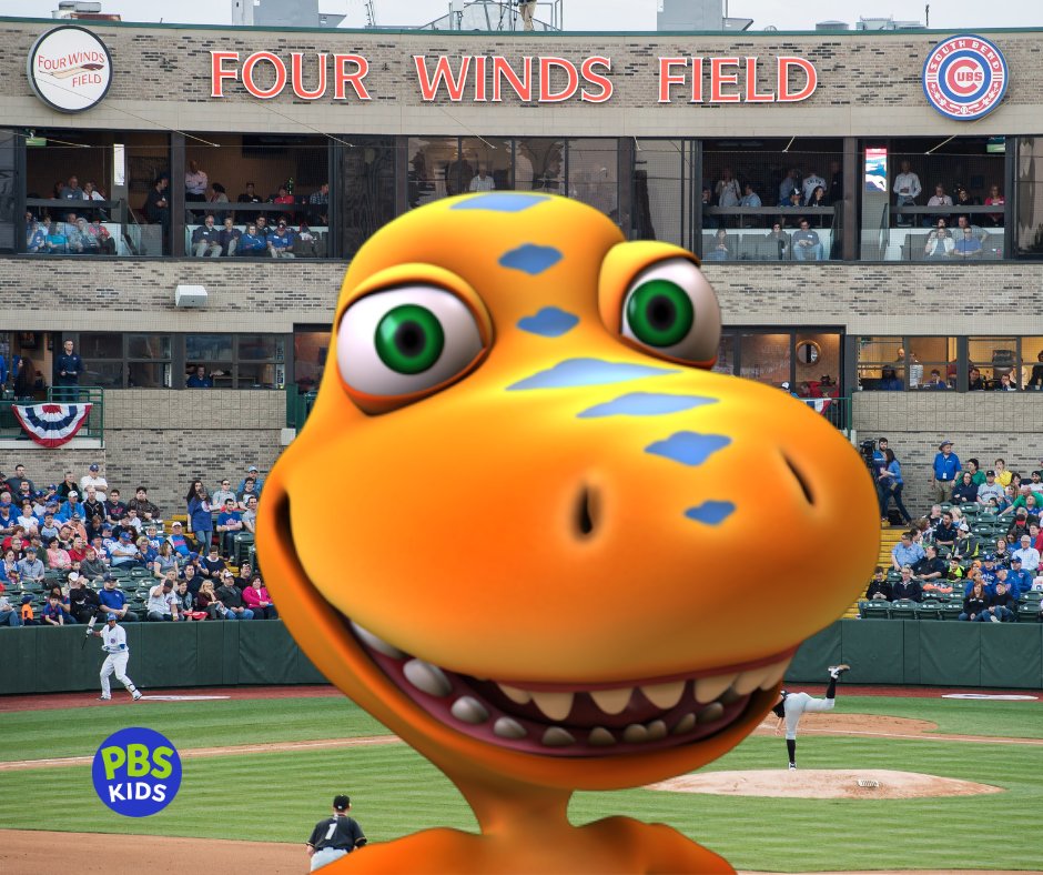 South Bend Cubs (@sbcubs) on Twitter photo Hey, PBS Kids fans! Join Buddy from Dinosaur Train on his next adventure at Four Winds Field, Tuesday, June 18. Get your tickets now at SouthBendCubs.com!
Thank you to our sponsor, <a href="/PBSMichianaWNIT/">PBS Michiana - WNIT</a>! Hey, PBS Kids fans! Join Buddy from Dinosaur Train on his next adventure at Four Winds Field, Tuesday, June 18. Get your tickets now at SouthBendCubs.com!
Thank you to our sponsor, <a href="/PBSMichianaWNIT/">PBS Michiana - WNIT</a>!