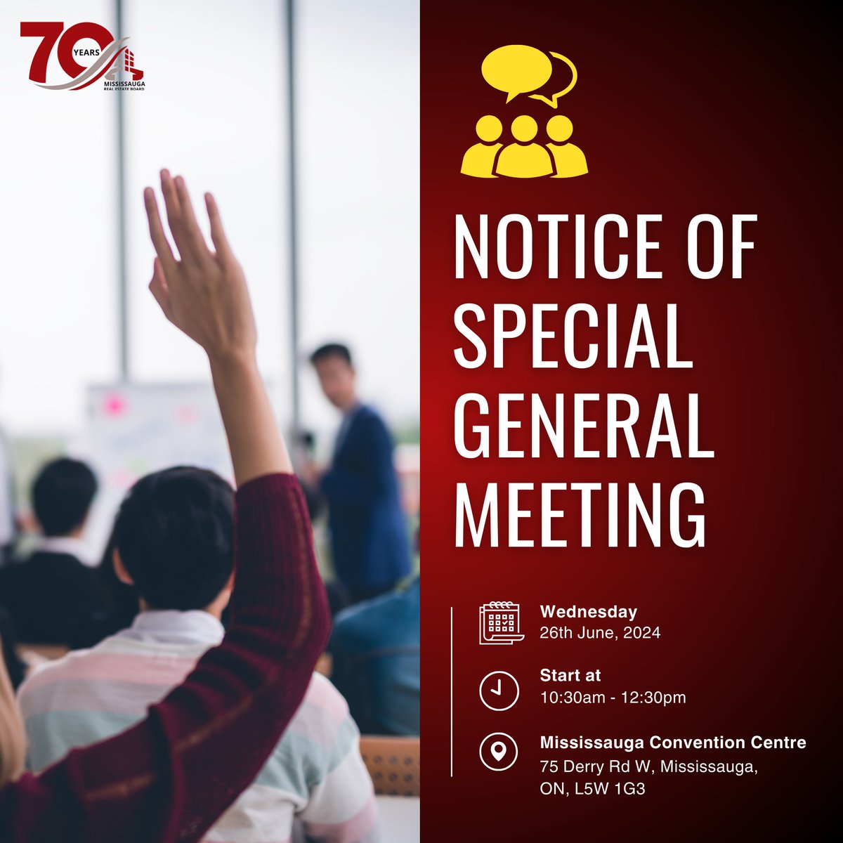 This is an opportunity for you to express your views about the amalgamation. Discuss your preferred course of action with your board. We are listening and committed to supporting our members.

Don't miss this chance to be heard! Mark your calendar and be part of the conversation.
