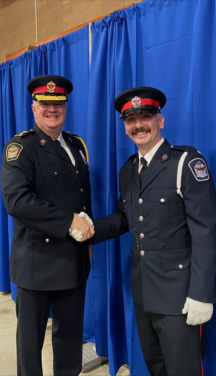 Very proud to attend ⁦<a href="/opcva/">OPC</a>⁩ for today’s March Past to see Cadet Davis as he graduated from the Basic Constable Training program. Congratulations Joel!!