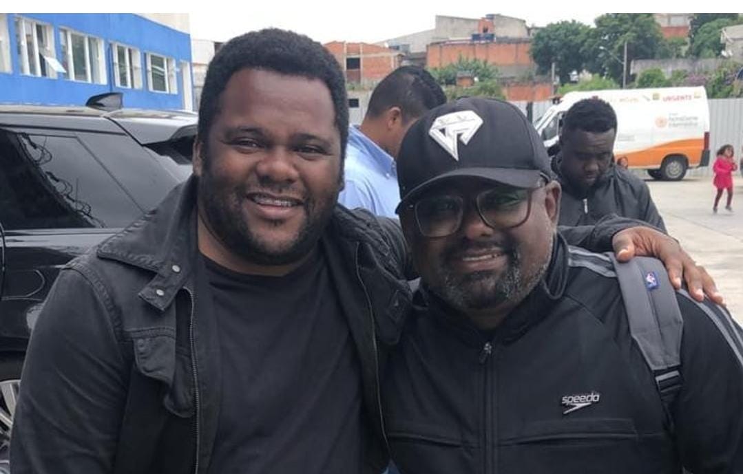 felixsimplicio's tweet photo. #NBAnoModoPrime Eu e meu parceiro  Simplício ex- @spfc ninguém é mais parecido, ABCS. https://t.co/FV1HQwcUpU