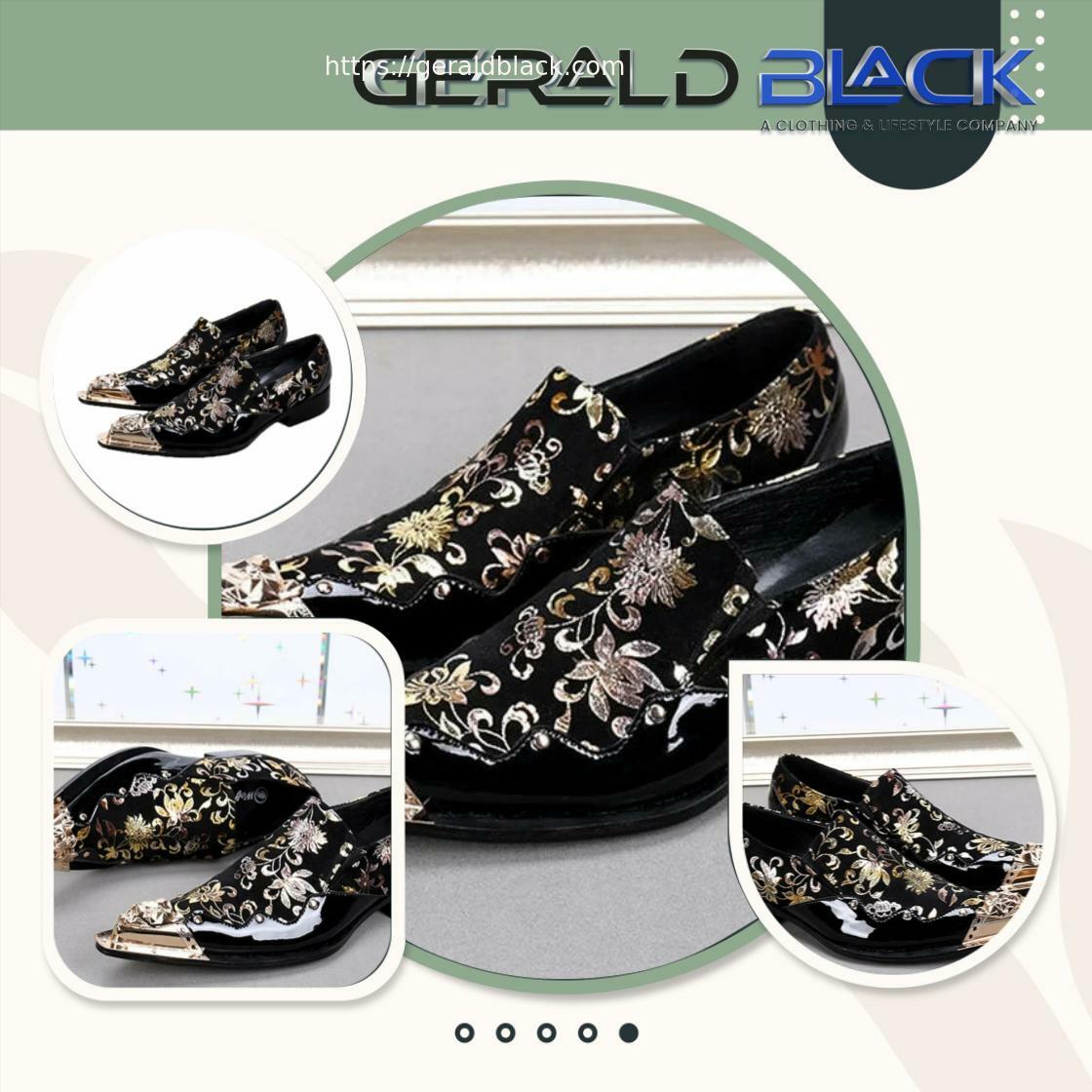 gerald_black1's tweet image. Men's Handmade Plus Size Black Golden Flowers Leather Oxford Shoes! Buy here geraldblack.com/products/mens-…
#styleiseverything #getyoursexyon