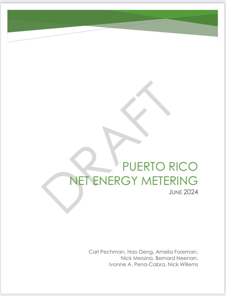 JuntaJRSP's tweet photo. El Negociado de Energía publica el borrador del estudio sobre medición neta en Puerto Rico. 

https://t.co/v7JLOc9084 https://t.co/BYRYo1DFqG