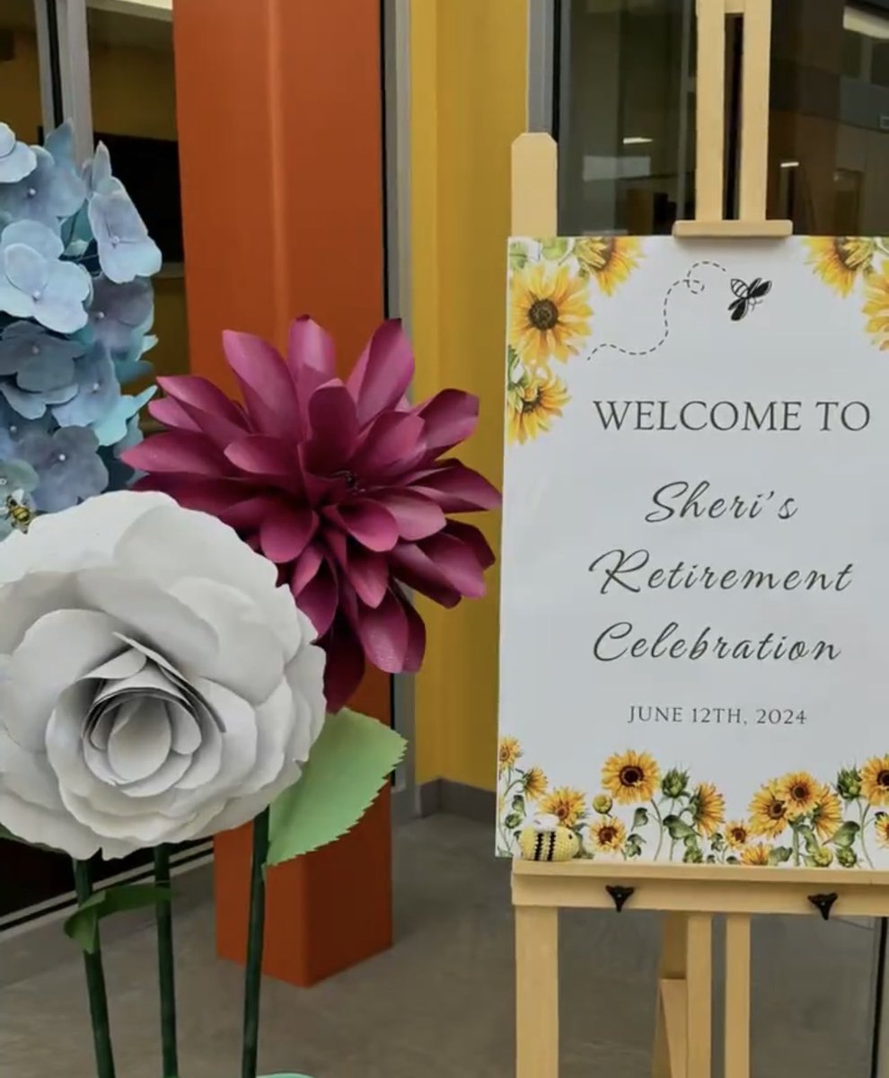 retiredstash's tweet photo. An evening that will forever be in my heart 🤍! Thank you to my @StIsabelOCSB family for hosting a bee-autiful celebration! Surrounded by my ‘career in people’. So blessed … 33 years with the @OttCatholicSB! #StMikes #StCecilia #CorpusChristi #StIsabel #ocsb https://t.co/kIeIkgjQzA