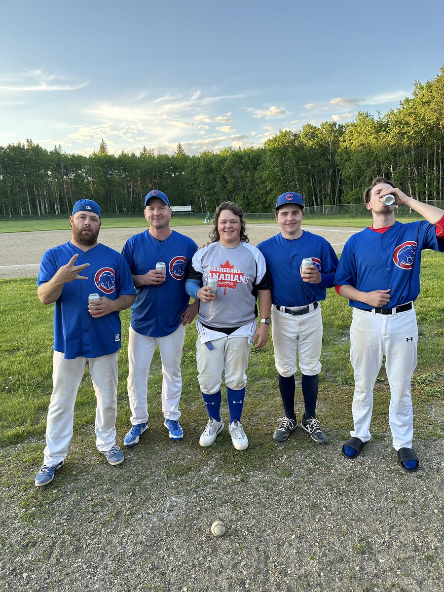 Win beers on Tuesday, why not Friday! Latham throws 1 out shy of complete game! Back at it Sunday!