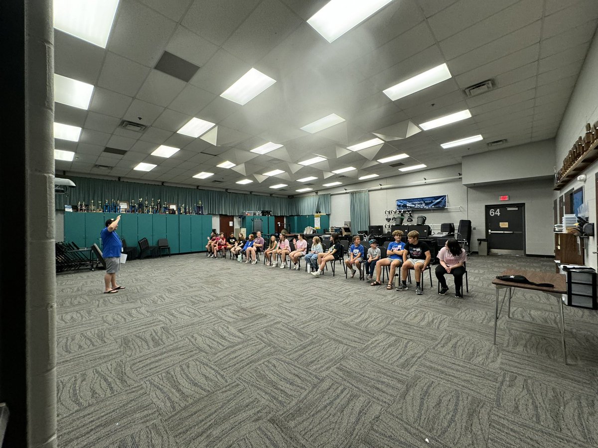 Today we hosted middle school students for our first ever Speech Team Camp! Our high school team members helped coach the campers and the campers performed 2 OIDs at the end of camp for their parents! We had a great day together!