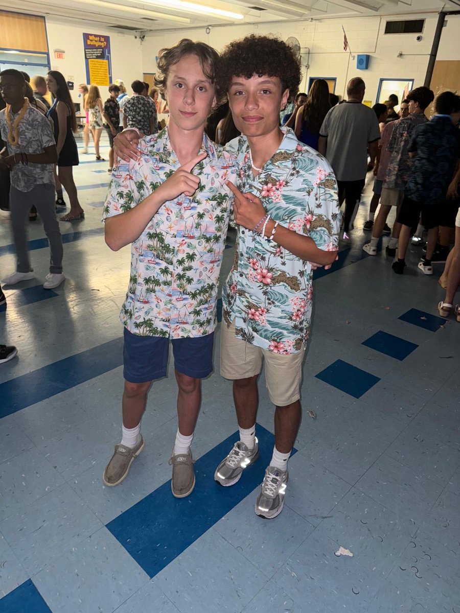 8th graders had a great time at the dance tonight!
