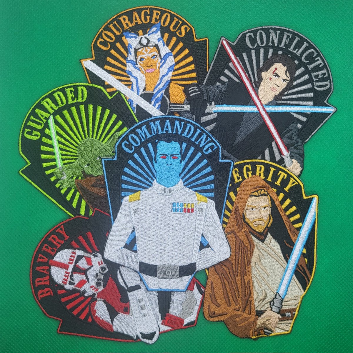 StarWarsJoshua's tweet photo. I haven't posted on "X" in 2 years. I'm back! At least I'm back for today... maybe I'll post again in another 2 years 😁

#starwarspatches #starwarsjoshua https://t.co/lMTyuD605k