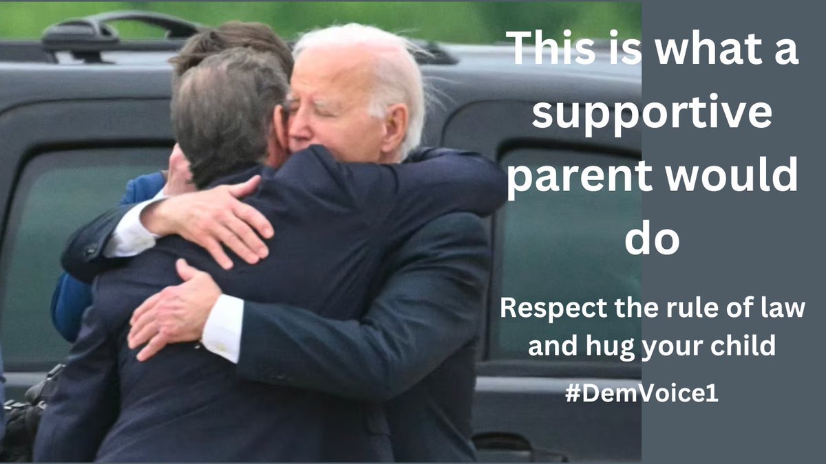 demvoice1's tweet photo. This week highlighted a stark contrast between the two presidential candidates and their roles as fathers. One blocked and criticized our judicial system, while the other accepted the verdict and went home to support his family.

I know which leader has my vote.

#DemVoice1 https://t.co/eBzPKTFtXV