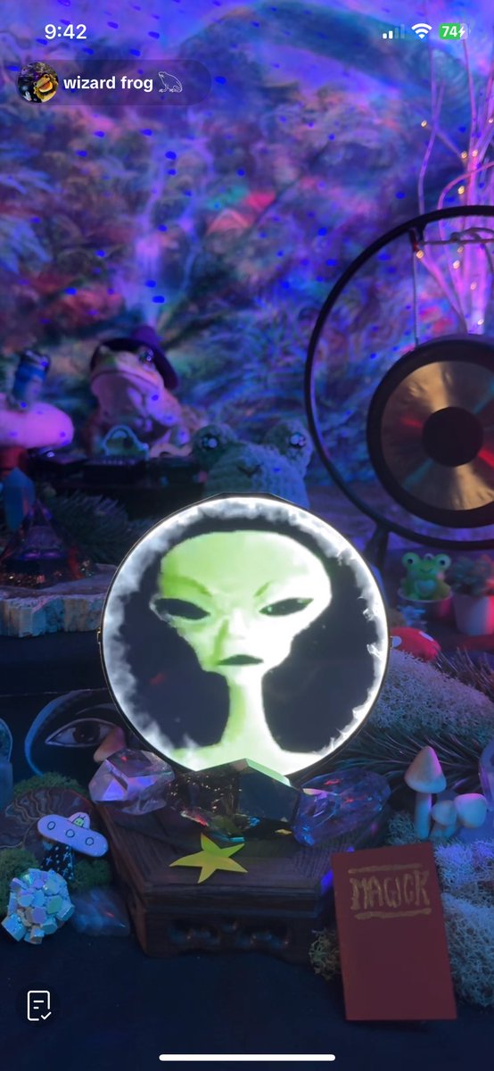 pember_emily's tweet image. It’s #freekyfroggyfriday! Come hang with us!

We had an 👽 invasion, but #wizardfrog worked his magic and got rid of them…

tiktok.com/t/ZTNJV7fmC/