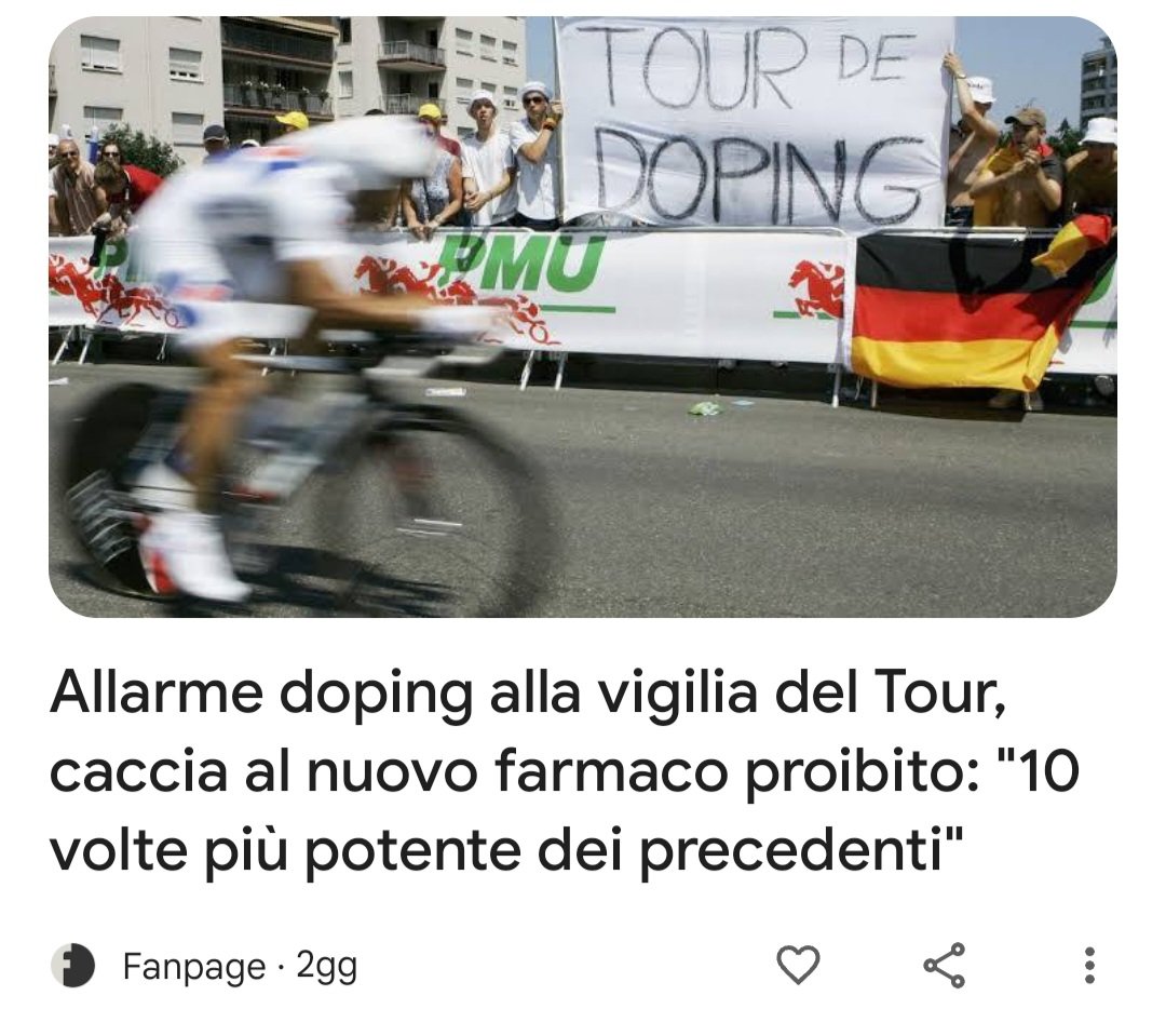 marcothewalrus's tweet photo. "Allarme doping", "vigilia del Tour", "farmaco proibito": manca solo la mia bestemmia e poi le keyword per saziare il famelico appetito dell'algoritmo le abbiamo tutte... https://t.co/zFvDZsXxap
