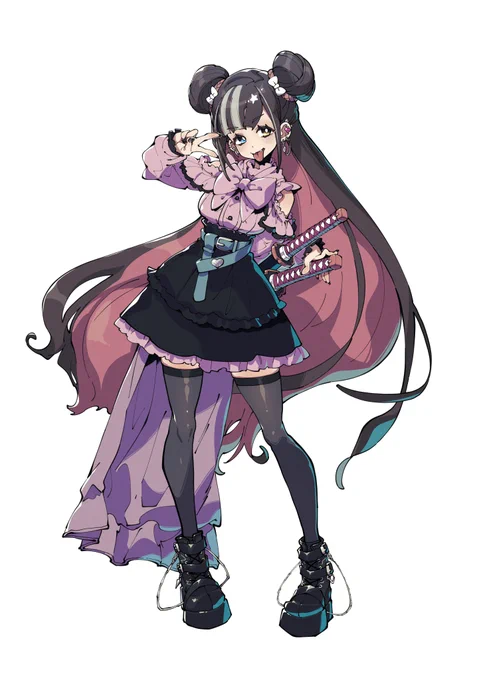 リクエストありがとうございました!リク主様TRPGキャラデザ 