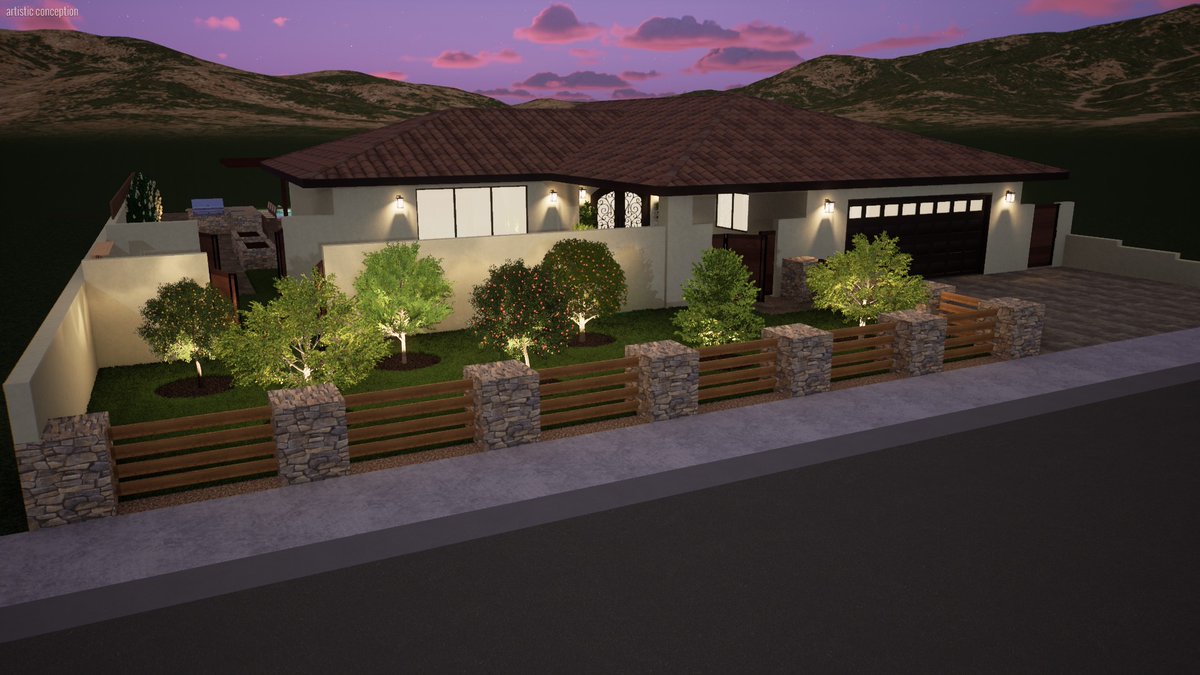 369DesignLLC's tweet image. Fresh landscape design featuring a small private orchard for a residence in southern California - even though we're based in Florida.

#369Design #landscapedesign #sustainability #gardening #landscaping #design

369DesignLLC.com