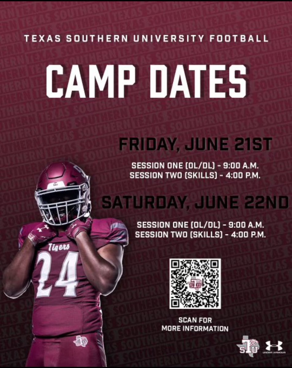 Coach_JW3's tweet photo. Come See Us in the ๐ค๐พ next weekโ๏ธ@TSUFootball
@dishman_cris
#TheSauceU
#FollowTheDrip
#WeAreTexasSouthern https://t.co/bEE8QzSYNh