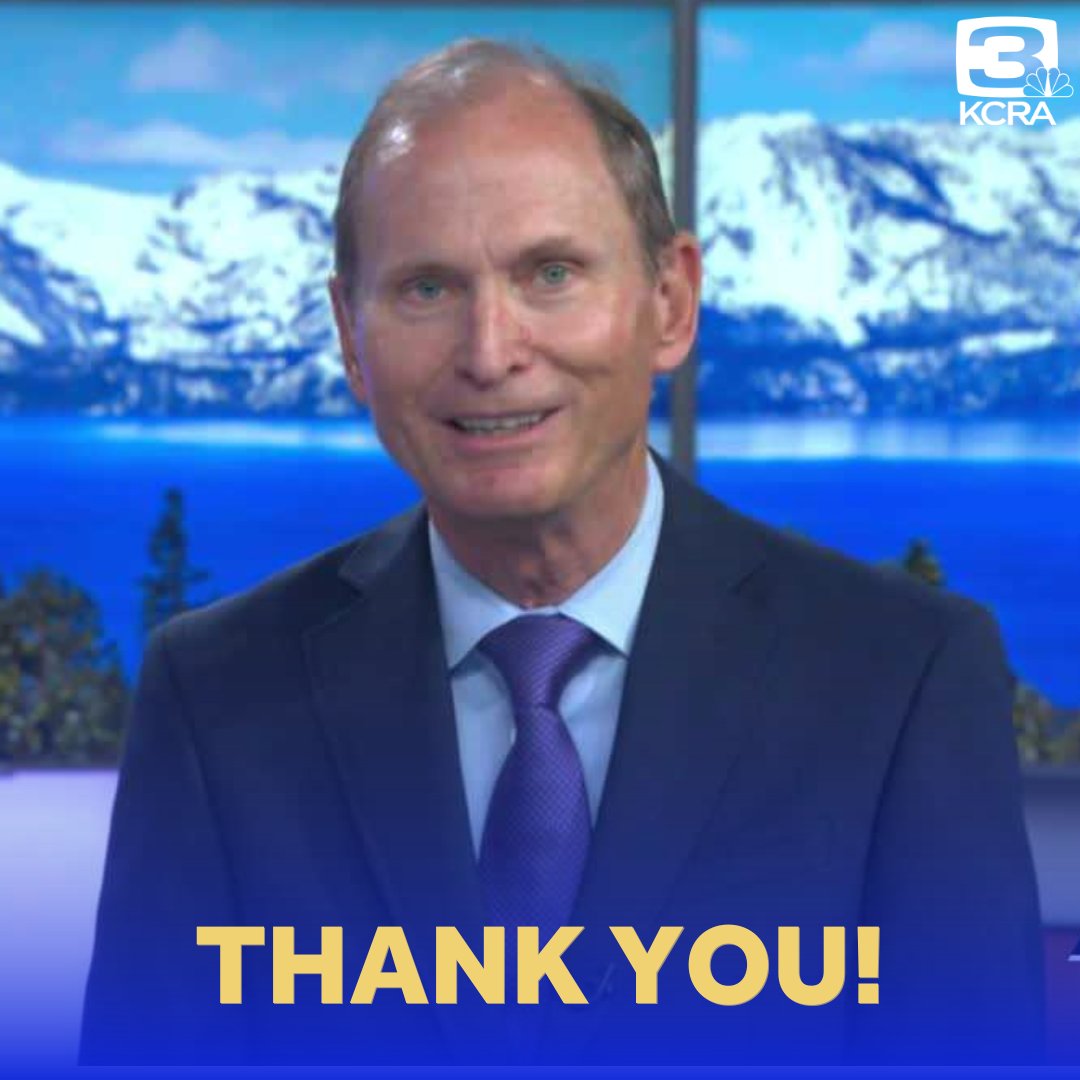 kcranews's tweet photo. 'Thank you for being there throughout the years' | Chief Meteorologist Mark Finan signed off after a 33-year career at KCRA 3. Congratulations on your retirement, Mark!

Watch his send-off here: https://t.co/qjb2tDLdTU https://t.co/CN2zKaUOka
