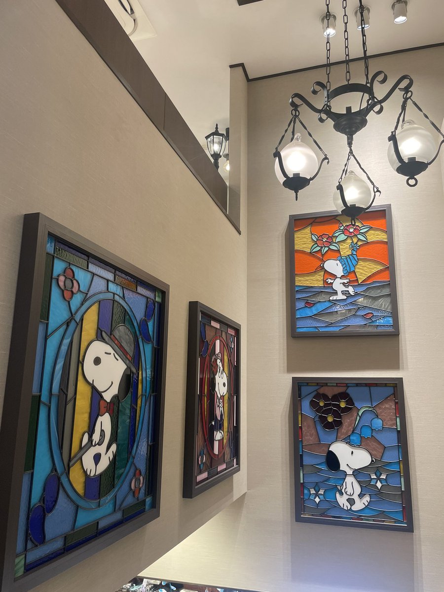 FireKing_Hama's tweet image. ステンドグラス見応えありました☺️