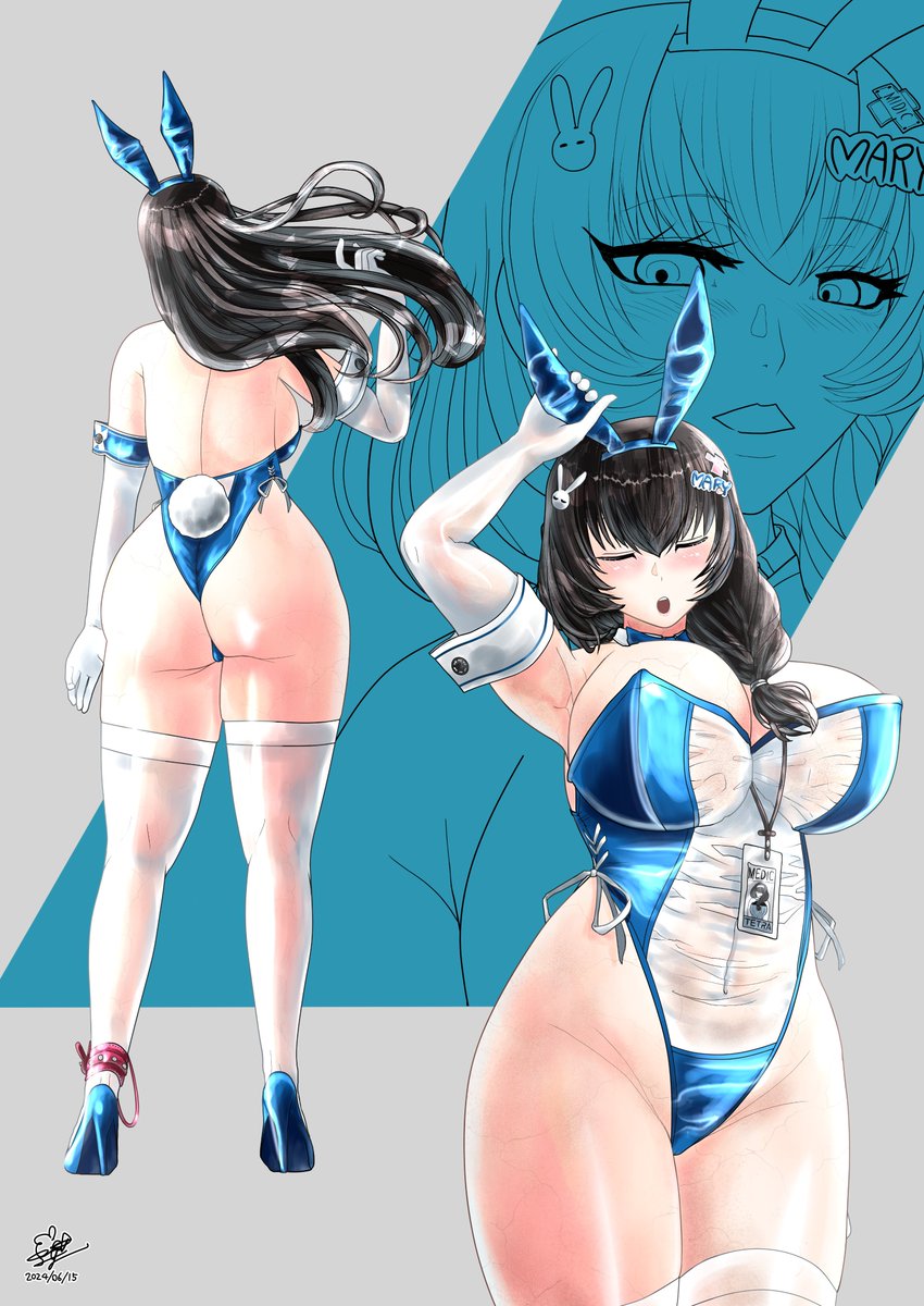 Yosikisakurai7's tweet photo. メアリー:メディカルラビット

 #NIKKEクリエイターコンテスト　
 #メガニケ https://t.co/KDiT0zplCk