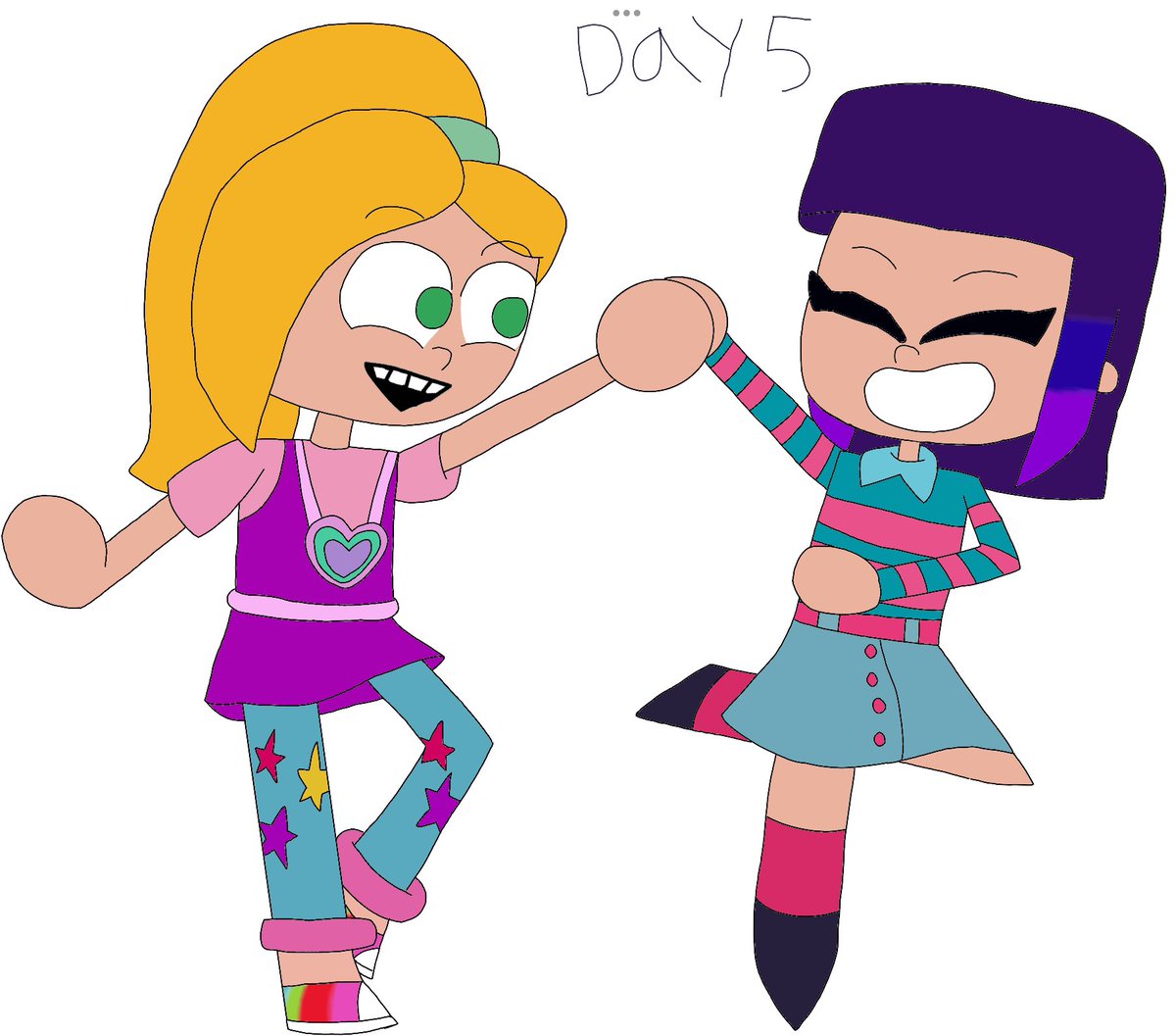 JonathanPeng20's tweet image. Day 5 of Alice and Kim 
#friendzspace #pridemonth