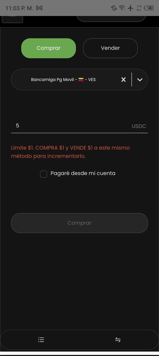 WhiteDaniiel's tweet photo. @Syklo_App Buenas, porq para comprar por pago móvil me dice que debo vender, lo que no entiendo es que yo ya e vendido varias veces con esos datos y me vuelve a salir eso, me aparecer con todas las cuentas guardadas en Bolívares https://t.co/s9mL0hGJE2
